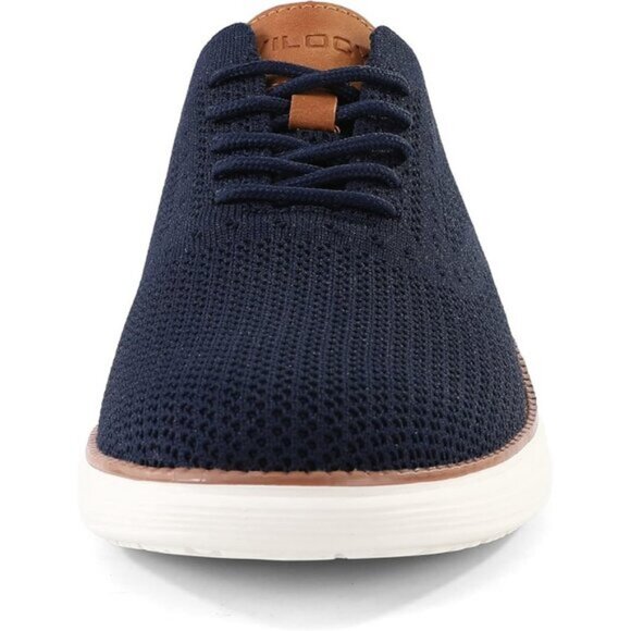 🆕VILOCY Men's Dark Blue Casual Dress Oxfords Business Mesh Breathable Sneakers - Picture 7 of 12